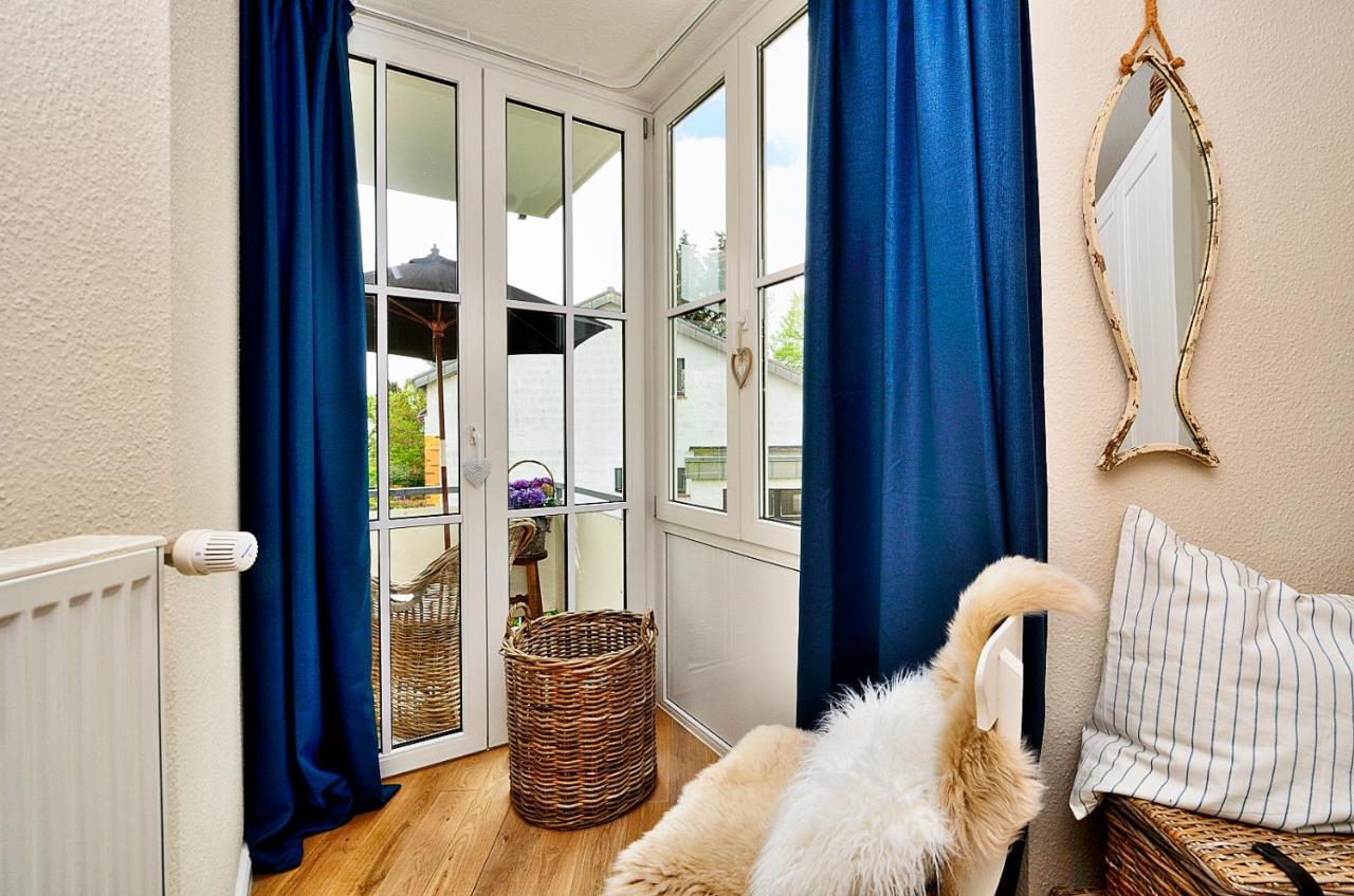 Ferienwohnung Hafenliebe, Villa Vilmblick Mit Meerblick Lauterbach  Ngoại thất bức ảnh